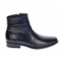 Ghete barbati elegante din piele naturala negre cu fermoar G04NOU